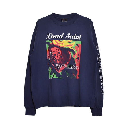 [SAINT Mxxxxxx]LS TEE/DEAD SAINT/NAVY(SM-YS1-0000-018)