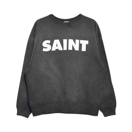 [SAINT Mxxxxxx]CREW SWT/SAINT/BLACK(SM-YS1-0000-027)