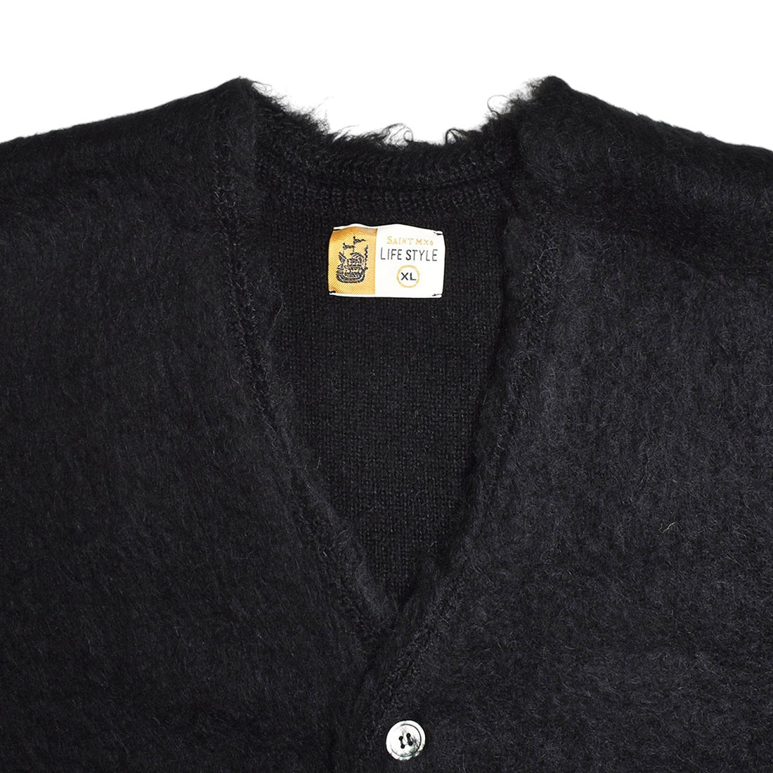 [SAINT Mxxxxxx]MOHAIR CARDIGAN/BLACK(SM-YS1-0000-057)