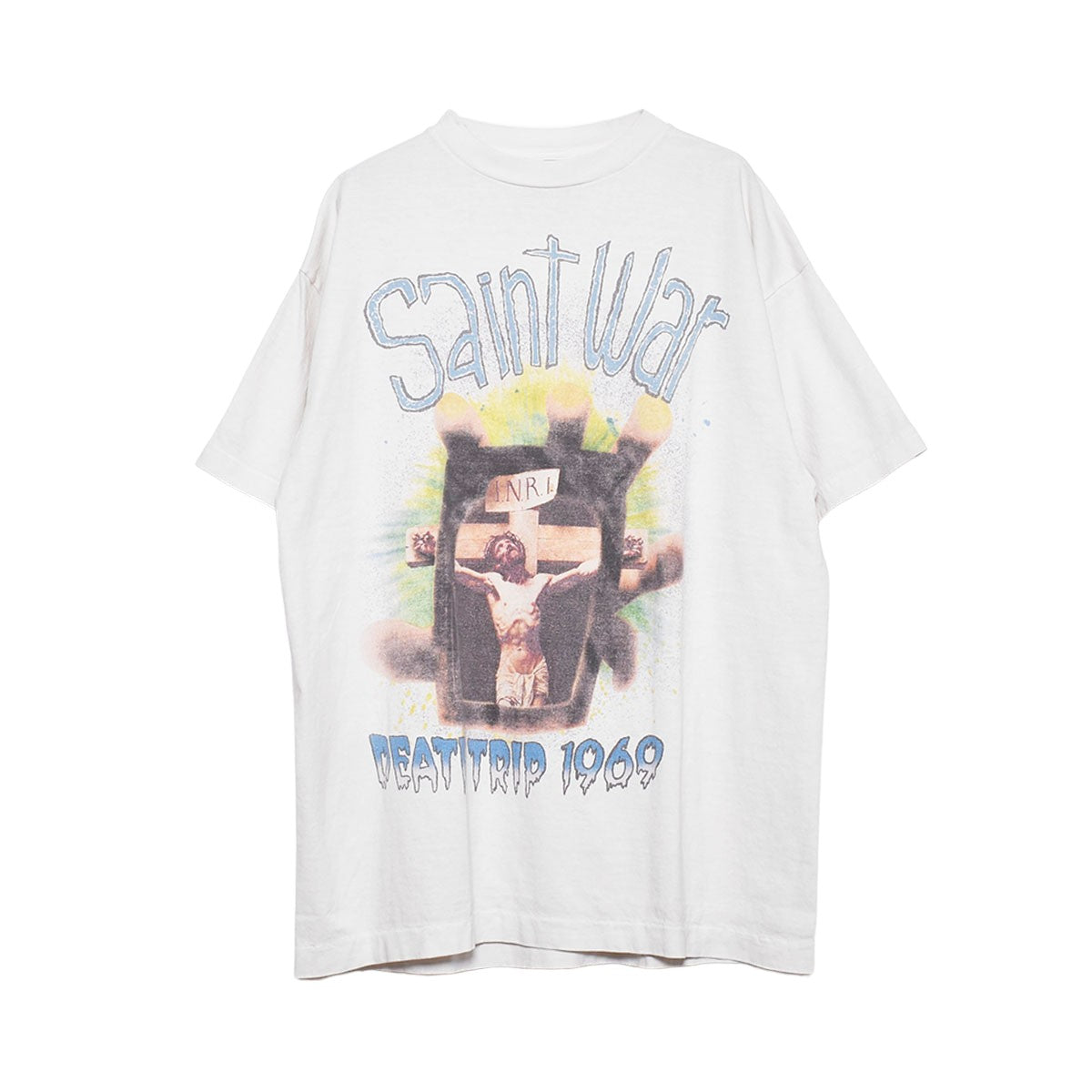 SAINT Mxxxxxx]SS TEE/SAINT WAR/WHITE(SM-YS8-0000-007) – R&Co.