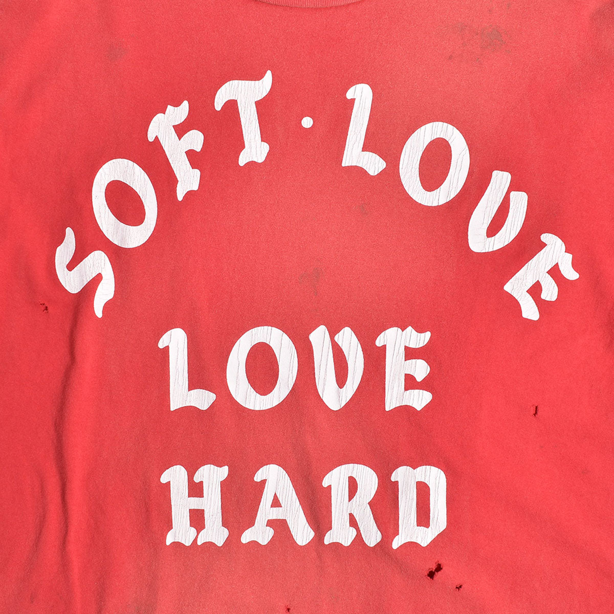 SAINT MICHAEL]LS TEE/SOFT LOVE/RED(SM-YS8-0000-021) – R&Co.