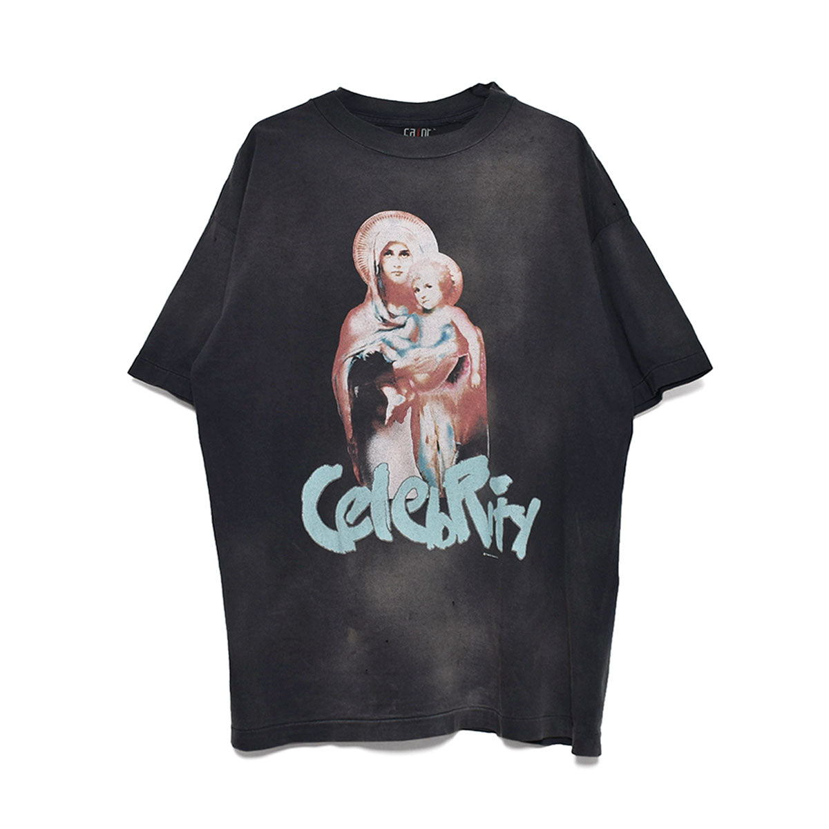 [SAINT MICHAEL]SA_SS TEE/CELEBRITY/BLACK(SM-YS8