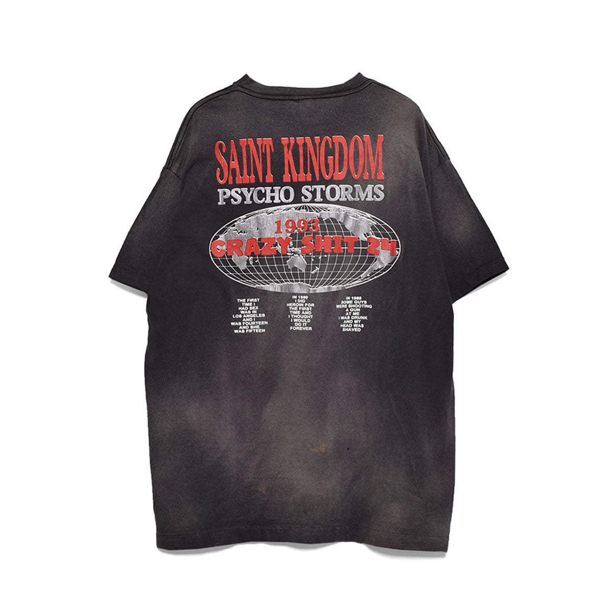 SAINT Mxxxxxx]LM_SS TEE/ST KINGDOM/BLACK(SM-YS8-0000-C45) – R&Co.