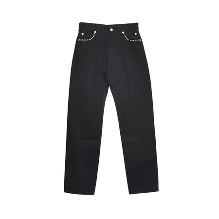 【TAKAHIRO MIYASHITA TheSoloIst】regular fit jean.(studs)/BLACK/(sp.0007aSS25)