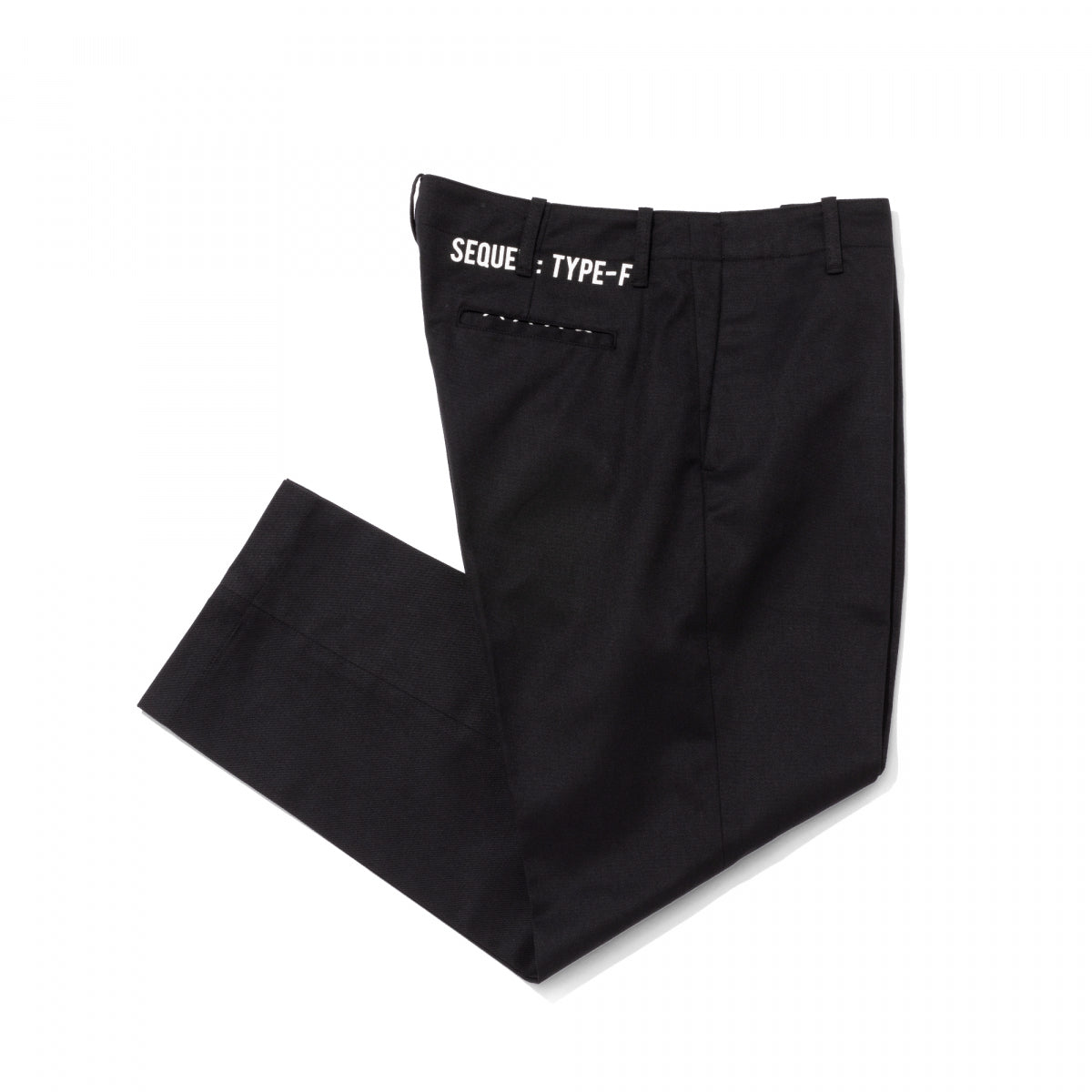 SEQUEL]CHINO PANTS(TYPE-F)/BLACK(SQ-23SS-PT-06) – R&Co.
