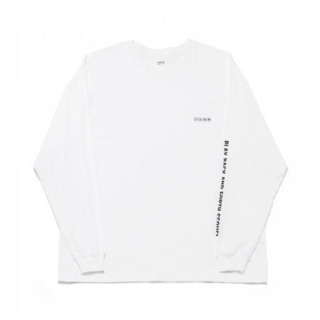 [SEQUEL]LONG SLEEVE T-SHIRT/WHITE(SQ-24AW-LT-03)