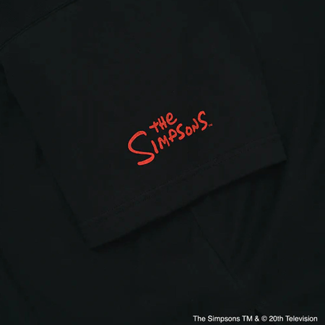 [FACETASM]The Simpsons/FACETASM 7BAR BIG TEE/BLACK(SRO-TEE-U13)