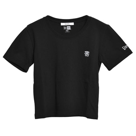 [SNIDEL]NEWERAコンパクトTシャツ/BLACK(SWCT242118)