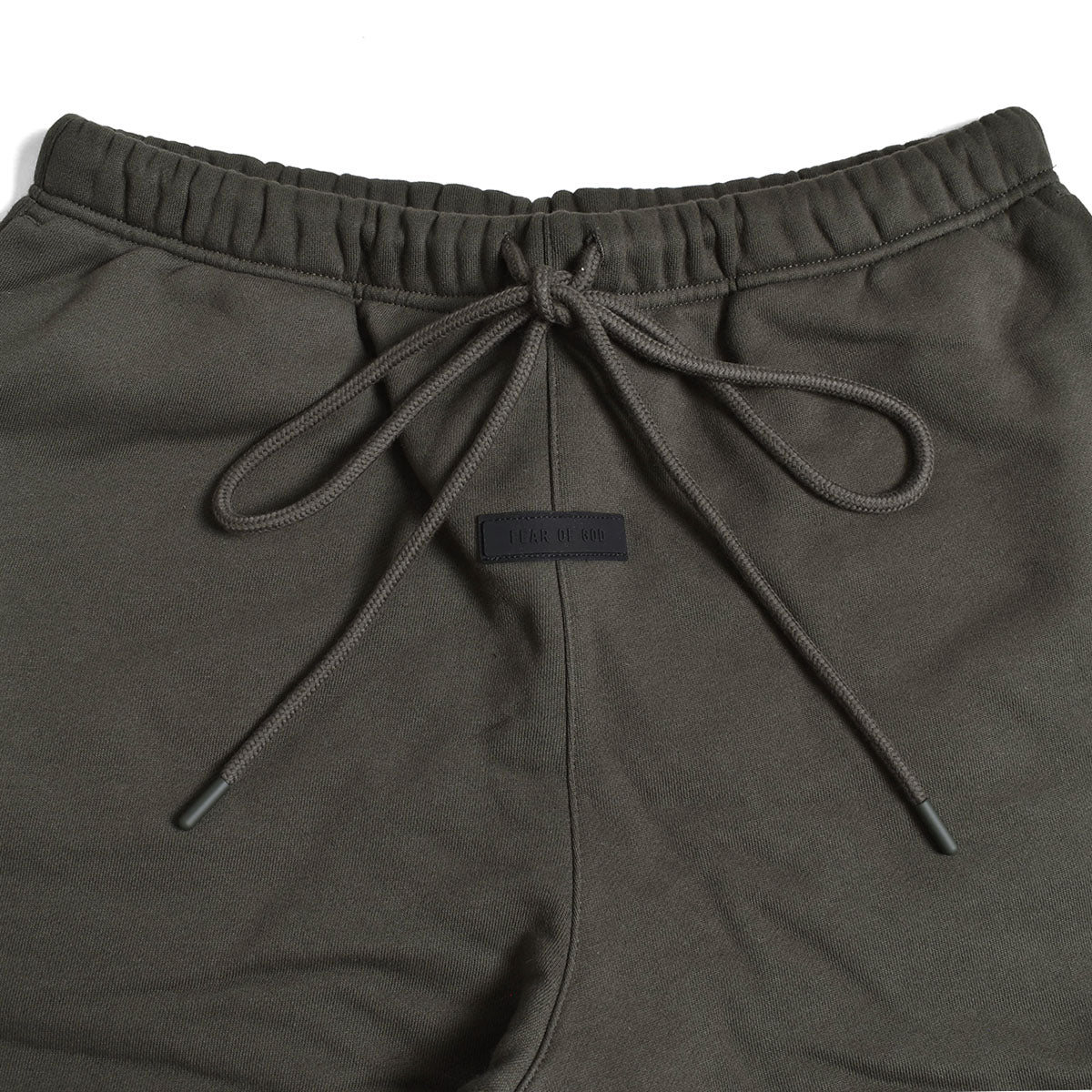 Fear of god essentials sweat shorts black discount ink