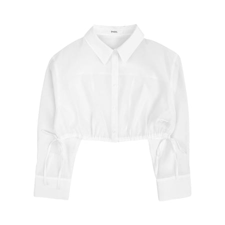 [SNIDEL]シアーシャツ/WHITE(SWFB252091)