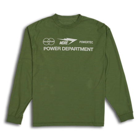 [TAIN DOUBLE PUSH]DOUBLE UP LONG SLEEVE T-SHIRTS/KHAKI(T421-LT001)