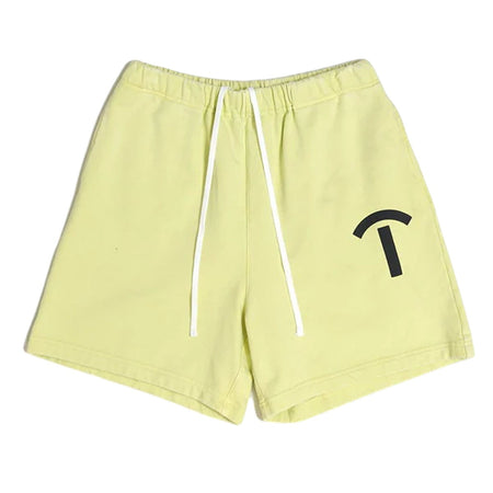 [TAIN DOUBLE PUSH]ARCH T SWEAT SHORTS/YELLOW(T511-PT109)