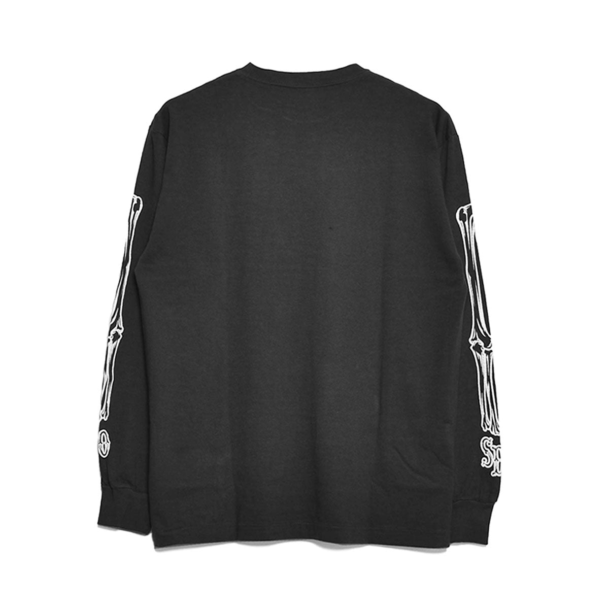 STANDARD CALIFORNIA]AH×SD Bones Logo Long Sleeve T/BLACK(TSOLB110