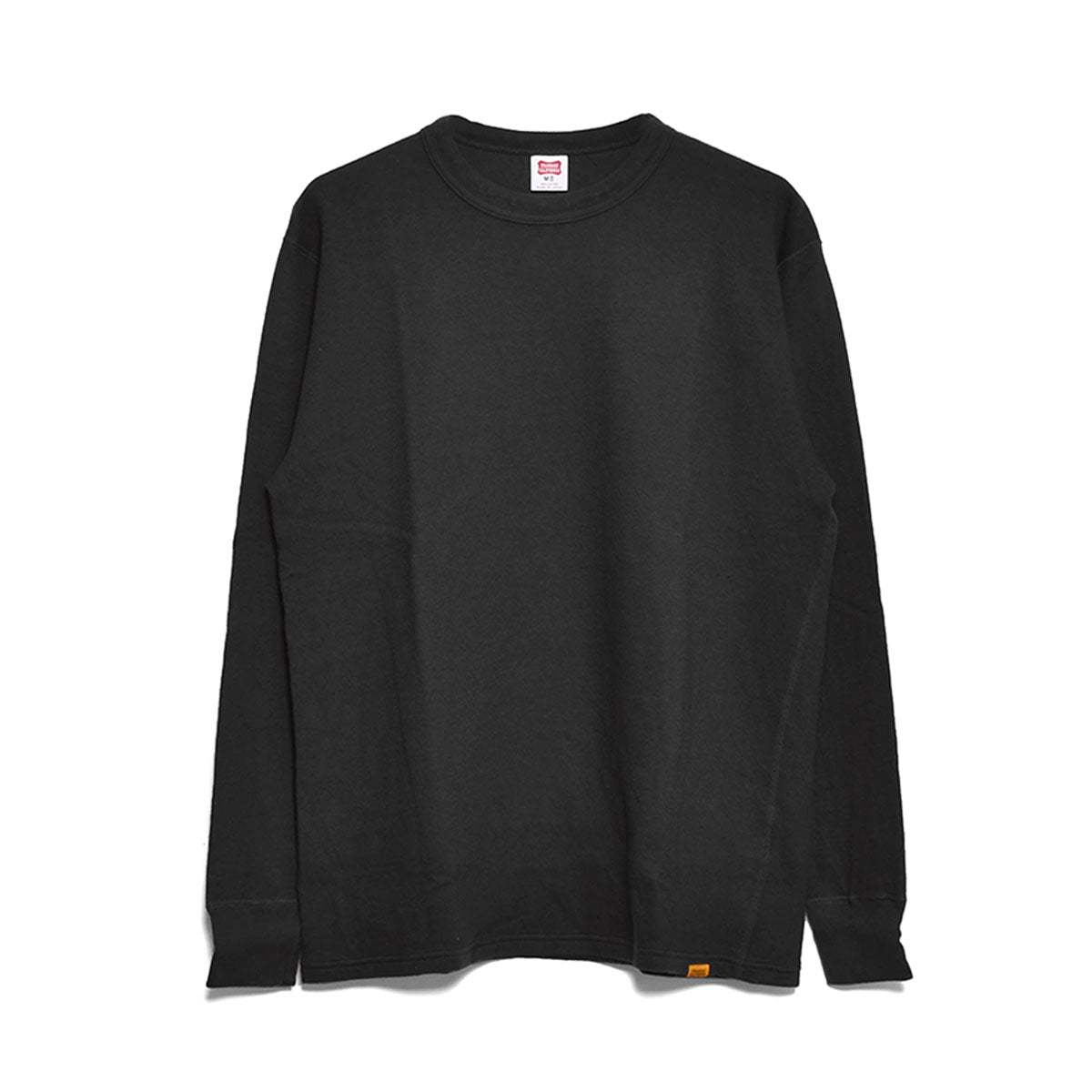 STANDARD CALIFORNIA]SD 2Layer Crew Long Sleeve T/BLACK(TSOLB130