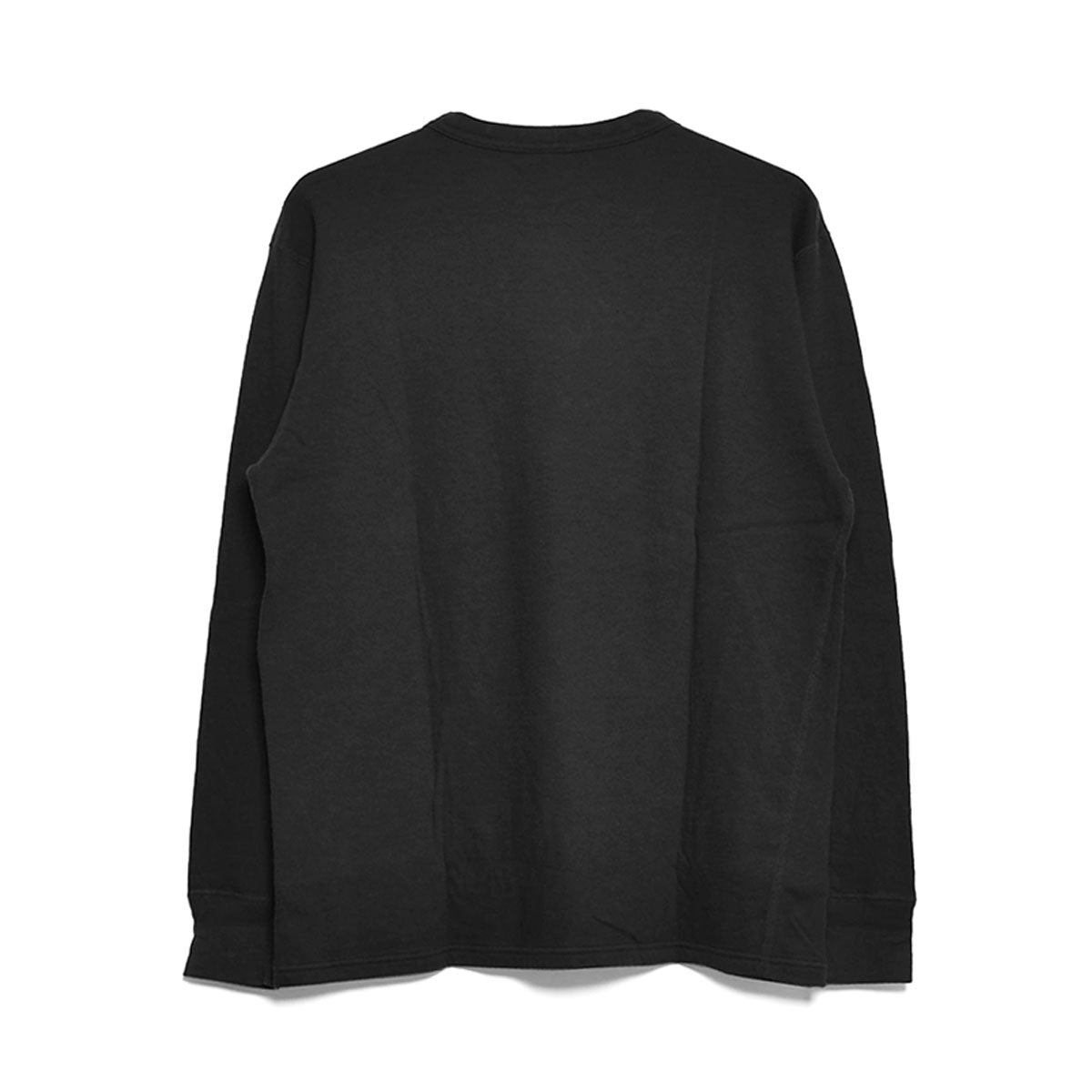 STANDARD CALIFORNIA]SD 2Layer Crew Long Sleeve T/BLACK(TSOLB130