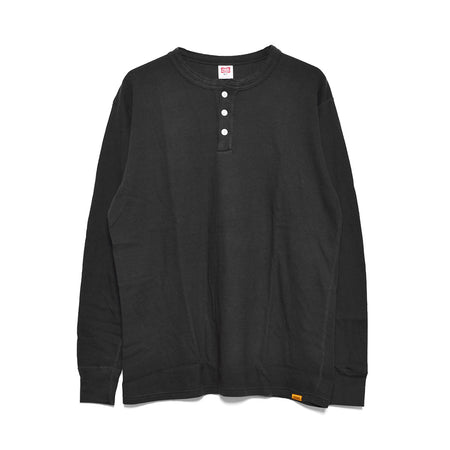 STANDARD CALIFORNIA]SD 2Layer Crew Long Sleeve T/BLACK(TSOLB130