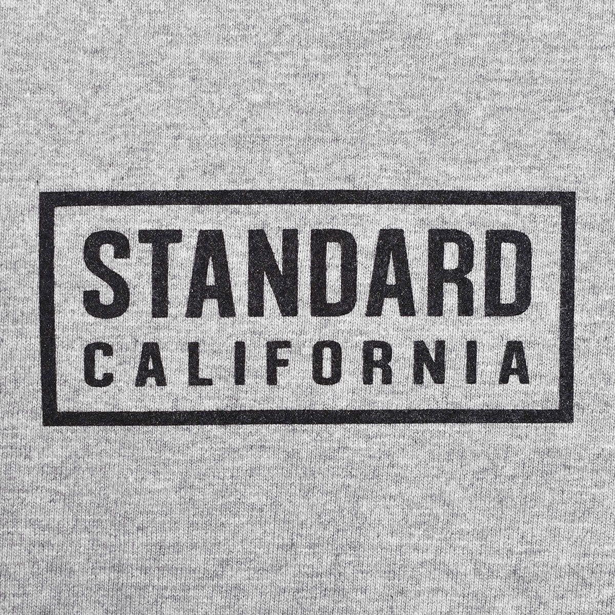 [STANDARD CALIFORNIA]SD Heavyweight Box Logo Long Sleeve T/GRAY(TSOLL100)