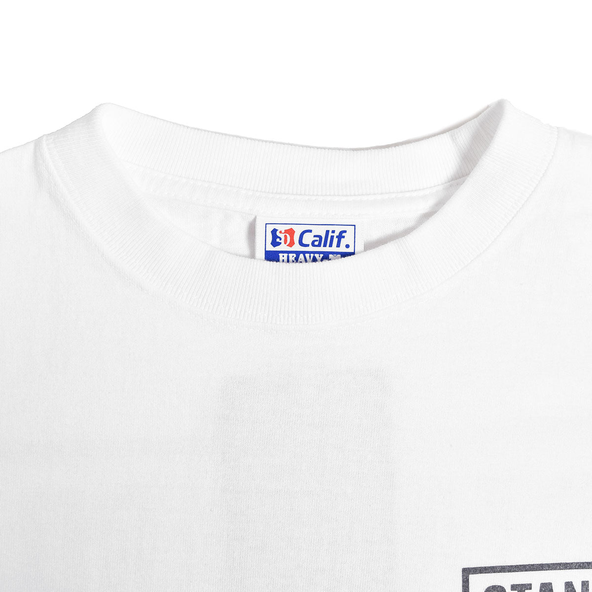 STANDARD CALIFORNIA]SD Heavyweight Box Logo Long Sleeve T/WHITE