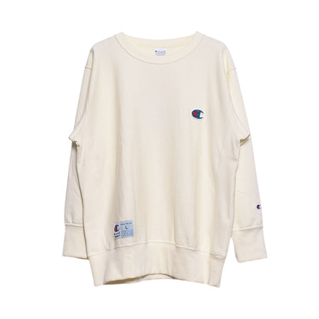 [Champion × UNDERCOVER]ビーズ刺繍スウェット/IVORY(UC1E4809-1)