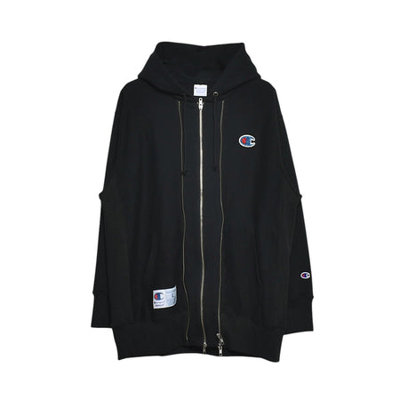 [Champion × UNDERCOVER]ダブルZIPパーカー/BLACK(UC1E4811)