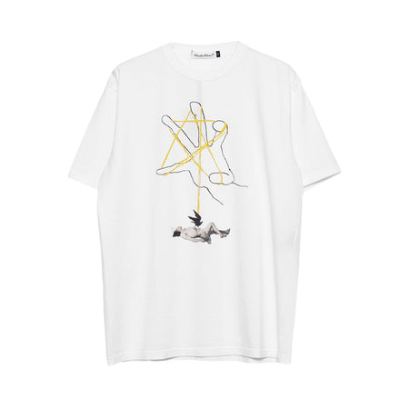 [UNDERCOVER]TEE STAR HAND/WHITE(UC2D3806)