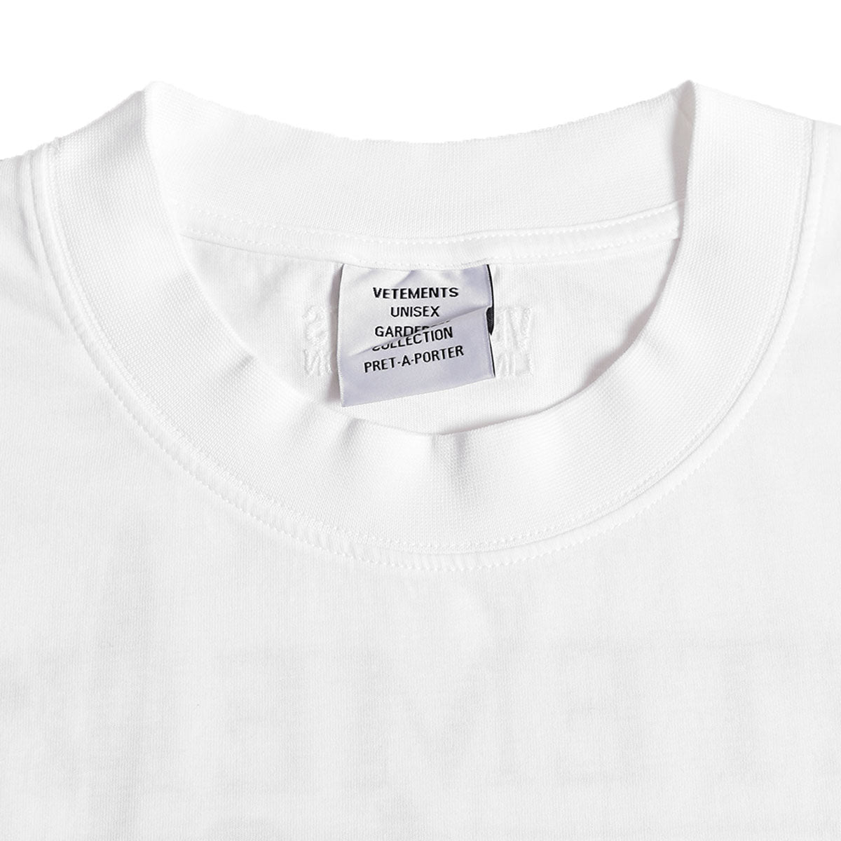 VETEMENTS]GOOD LUCK KARMA T-SHIRT/WHITE(UE54TR530) – R&Co.