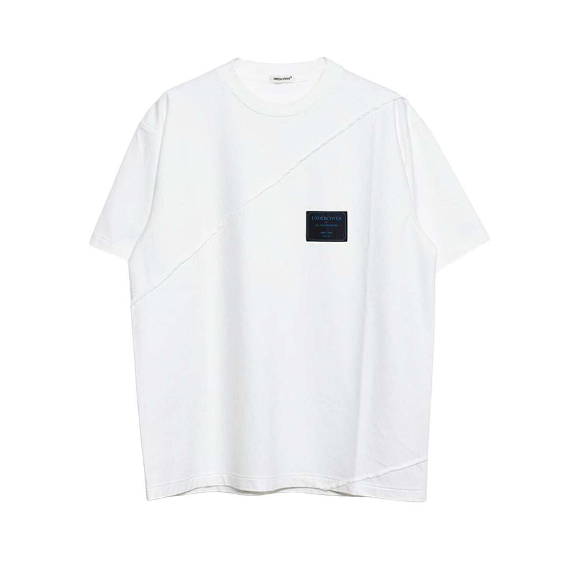 [UNDERCOVER]スパイラル切替TEE TAG/WHITE(UP2D4809-2)