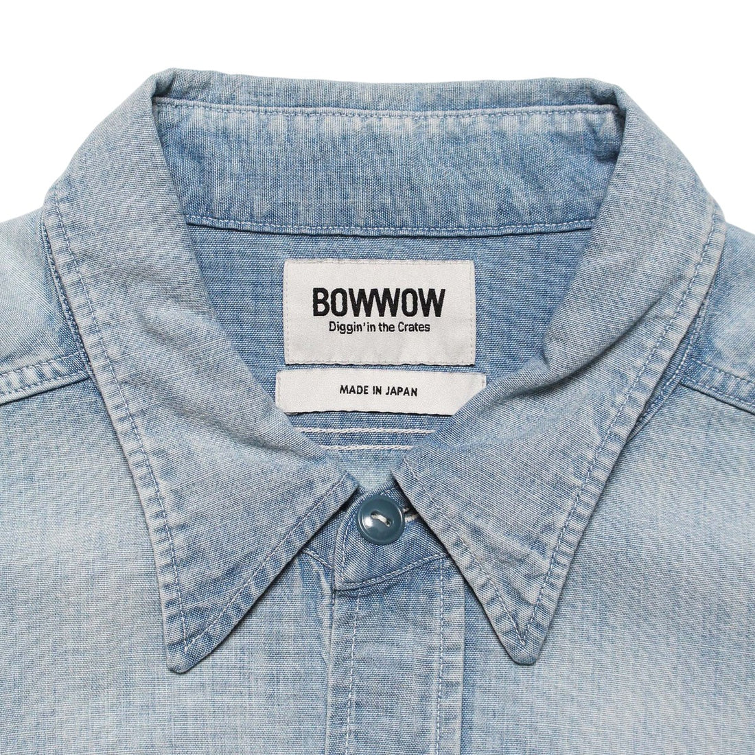 [BOWWOW] USN SAILORS CHAMBRAY SHIRTS/INDIGO(BW242-USCS)