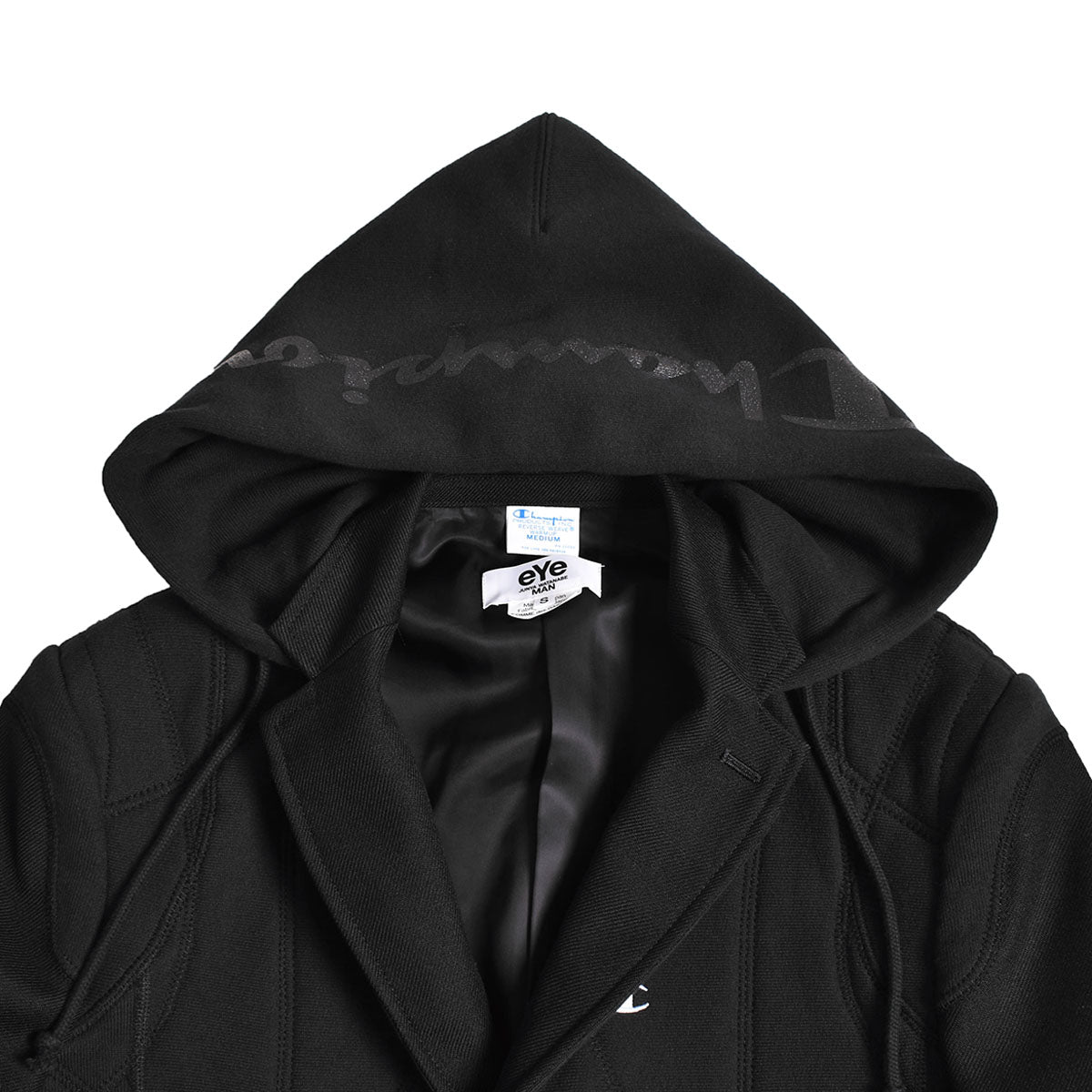 eye JUNYA WATANABE MAN]Champion HOODIE/BLACK(WL-J915-100) – R&Co.