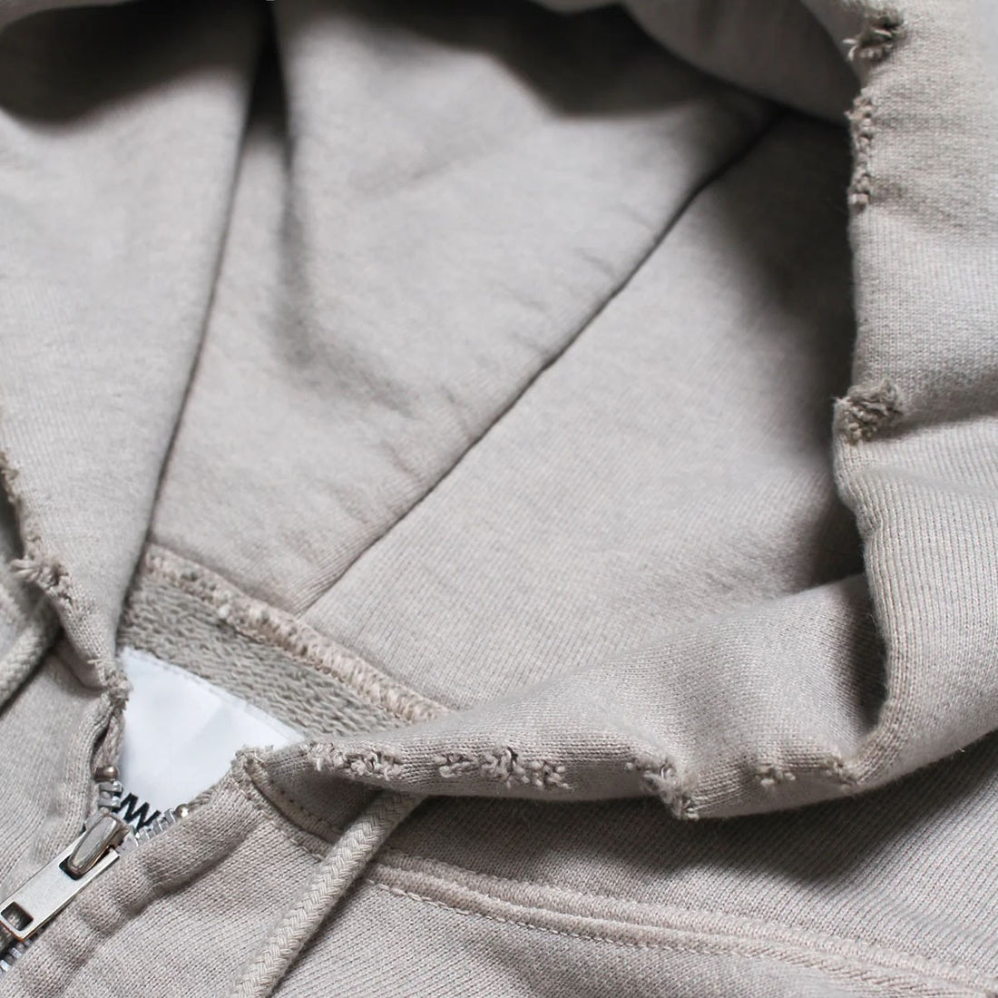 [BOWWOW]ZIP SWEAT HOODIE AGING/GRAY(BW242-ZSHA)