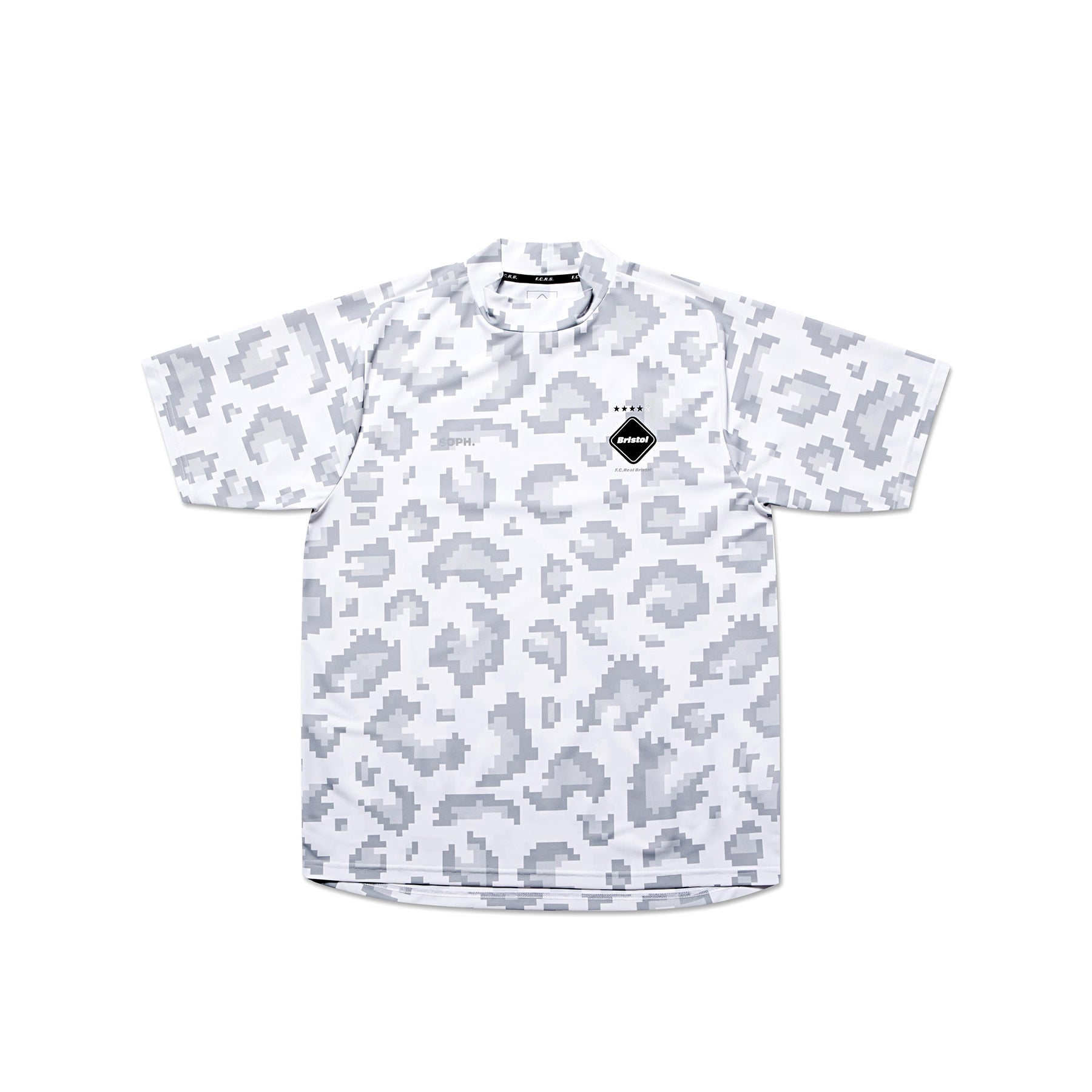 F.C.Real Bristol]WHOLE PATTERN S/S MOCKNECK TOP(FCRB-230138) – R&Co.