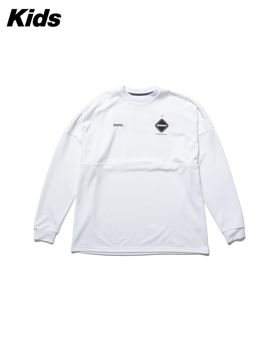 [F.C.Real Bristol for Kids]BIG LOGO L/S BAGGY TEE(FCRB-K240008)