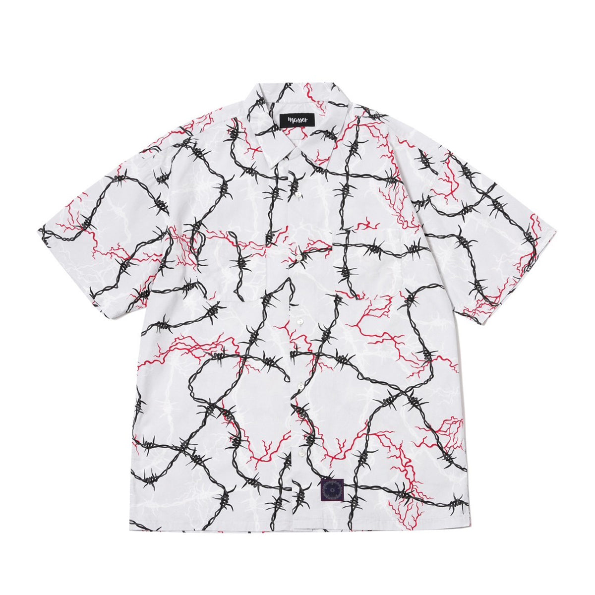 MASSES]M&M×MASSES SHIRT S/S WIRE/GRAY – R&Co.