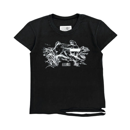 [MM6 Maison Margiela]T-SHIRT/BLACK(S62GD0199-M20108)