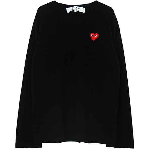 PLAY COMME des GARCONS]KNIT SWEATER/BLACK(AZ-N068-051) – R&Co.