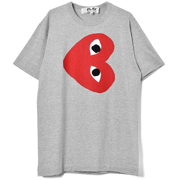 PLAY COMME des GARCONS TEE GRAY AZ T264 051 R Co