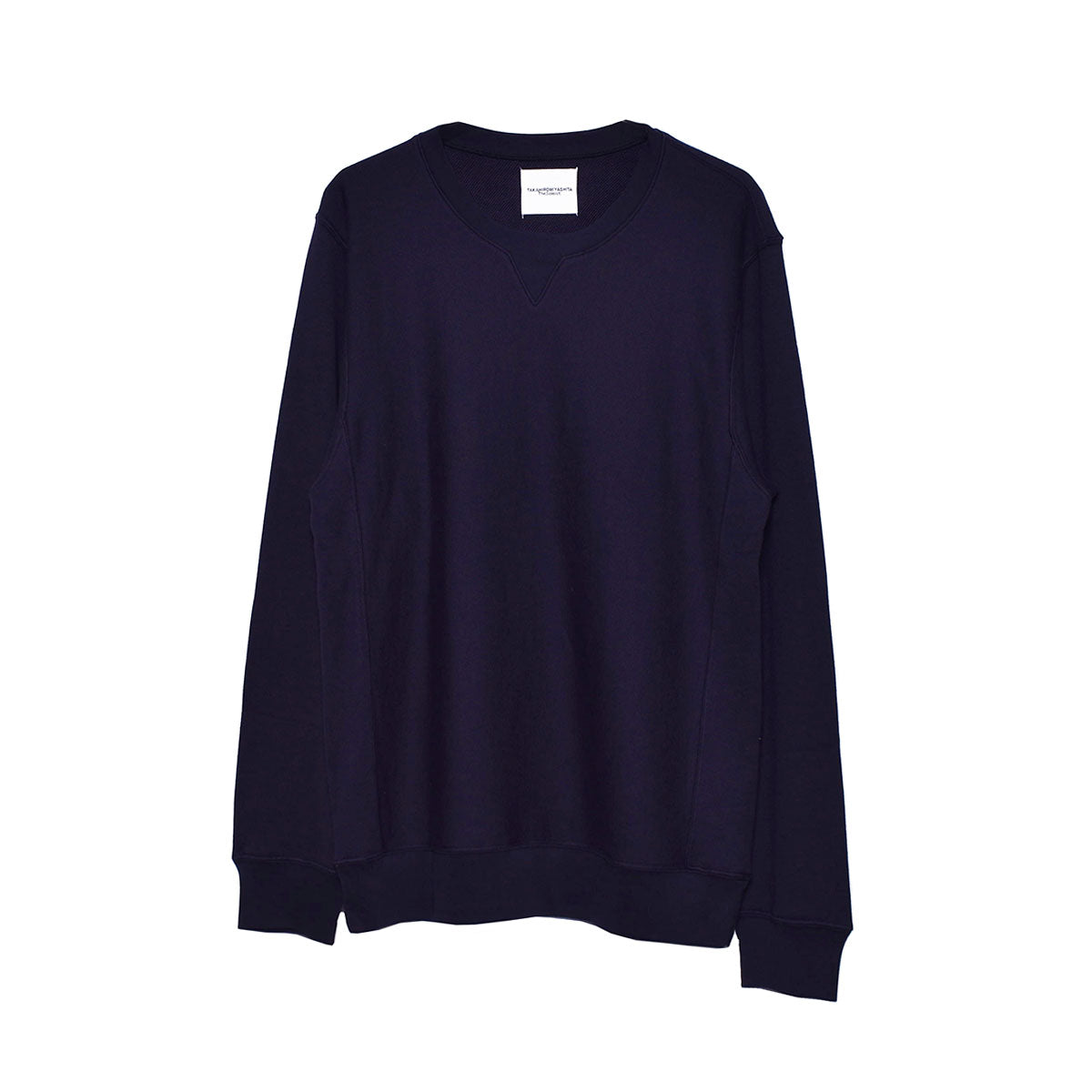 [TAKAHIRO MIYASHITA TheSoloIst]crewneck sweatshirt./NAVY(sc.0007bAW23)