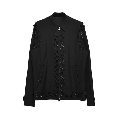 【TAKAHIRO MIYASHITA TheSoloIst】zip up brit jacket.(black buttons)/BLACK(sj.0004bSS25)