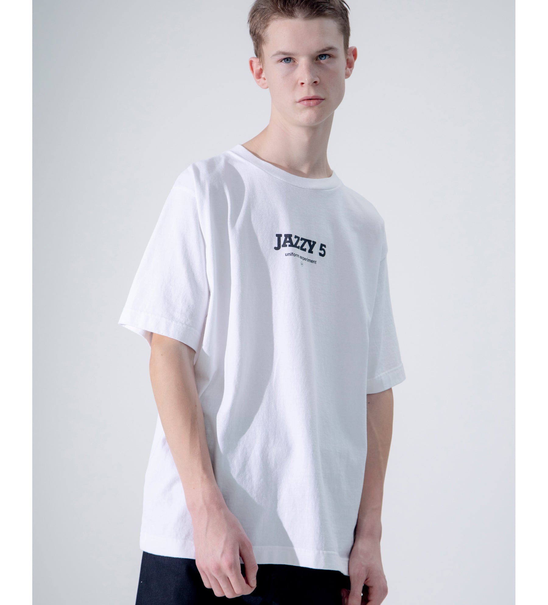 uniform experiment]FRAGMENT : JAZZY JAY / JAZZY 5 ICON WIDE TEE(UE