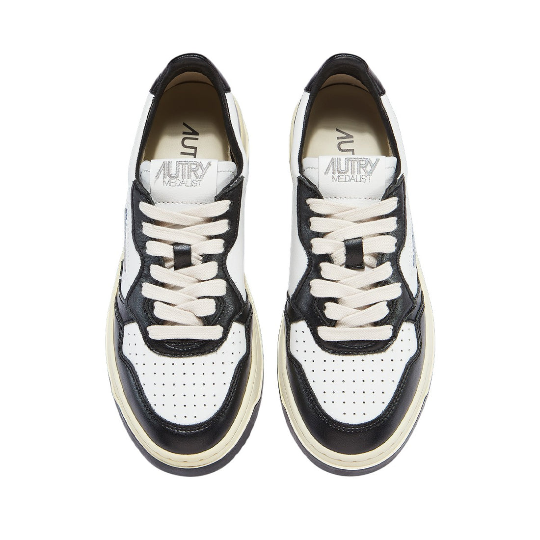 [AUTRY]MEDALIST LOW MAN/WHITE/BLACK(4131-SAULMWB)