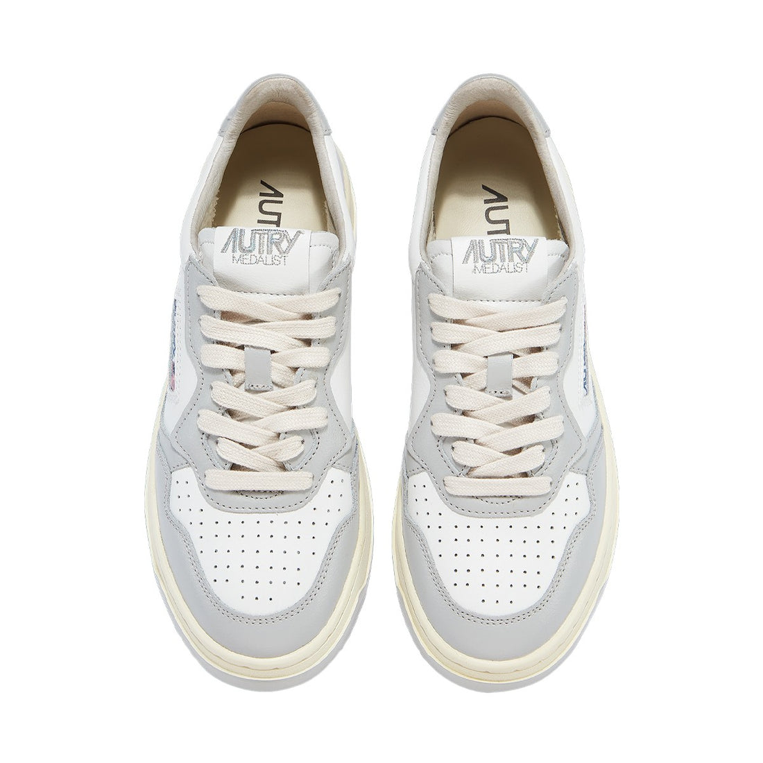 [AUTRY]MEDALIST LOW MAN/WHITE/GRAY(4131-SAULMWB)