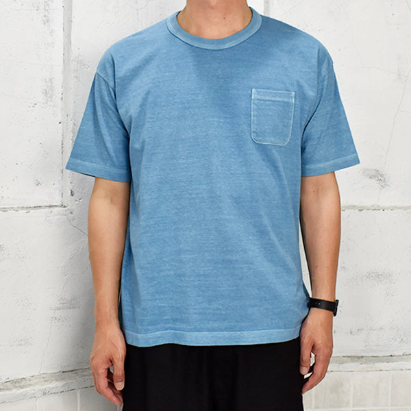 visvim JUMBO TEE s/s indigo - Tシャツ/カットソー(半袖/袖なし)