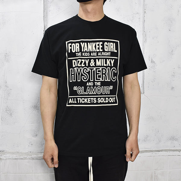 7,920円ヒステリックグラマー メンズM Tシャツ　ヤンキーガール　チケット　YANKEE