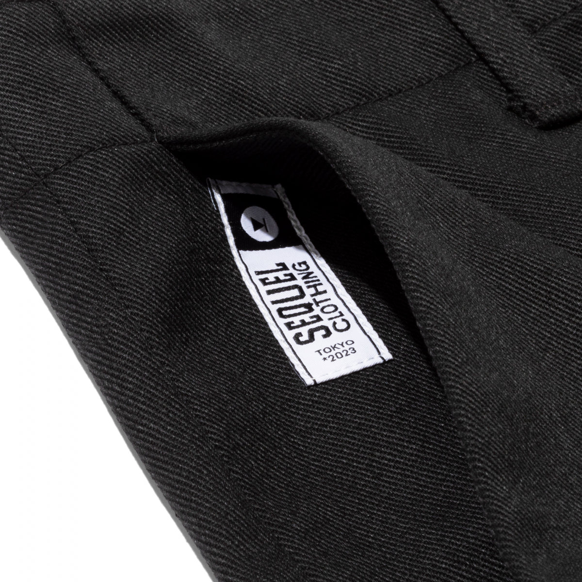 SEQUEL]CHINO PANTS TYPE-XF/BLACK(SQ-23SS-PT-01) – R&Co.