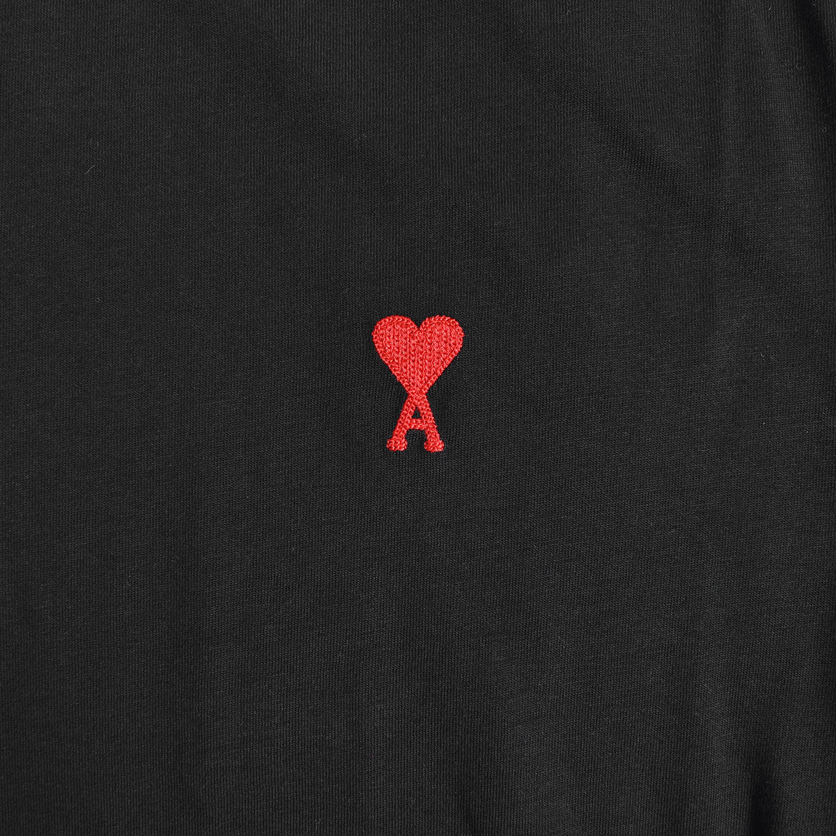 ami alexandre mattiussi]AMI DE COEUR T-SHIRT/BLACK(BFUTS001