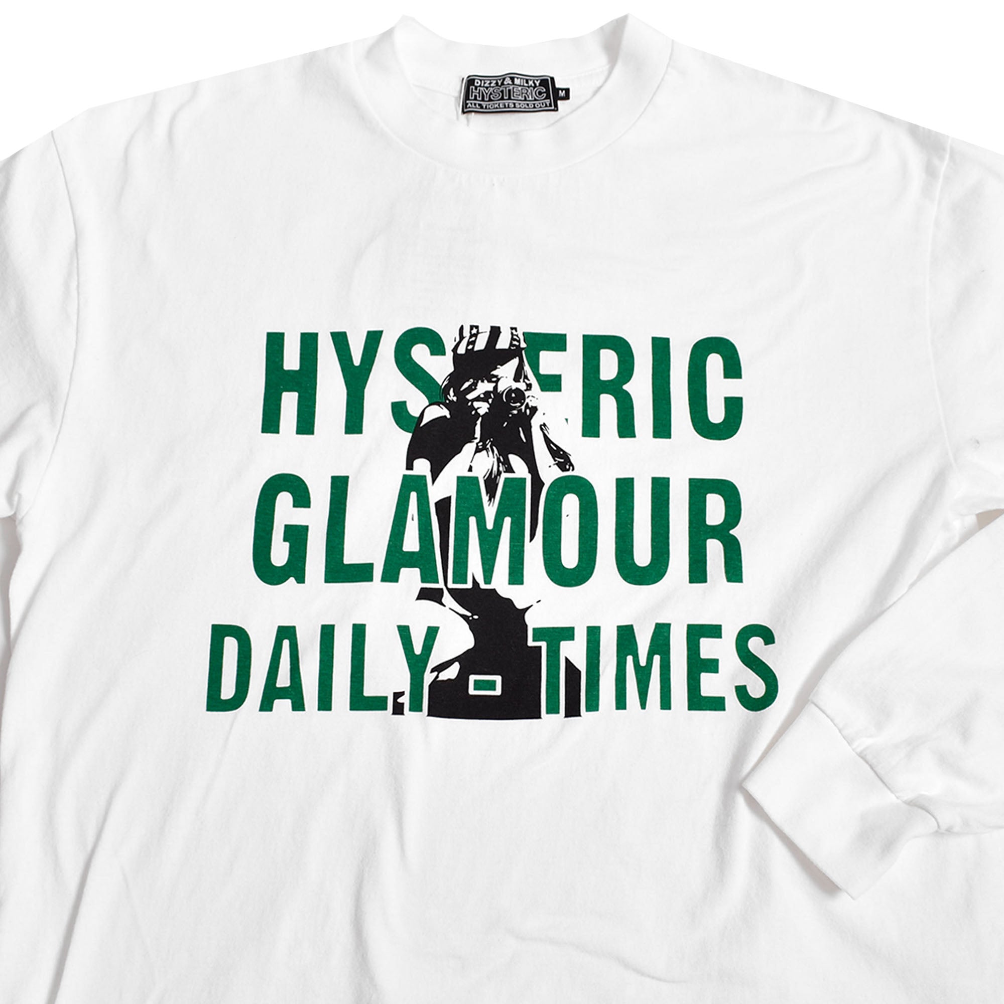 HYSTERIC GLAMOUR]DAILY HYSTERIC Tシャツ/WHITE(02231CL03) – R&Co.