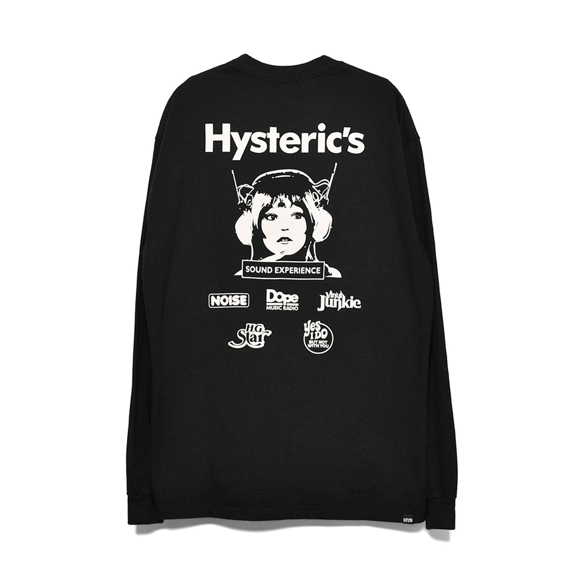 HYSTERIC GLAMOUR]SOUND EXPERIENCEC Tシャツ/BLACK(02231CL04) – R&Co.