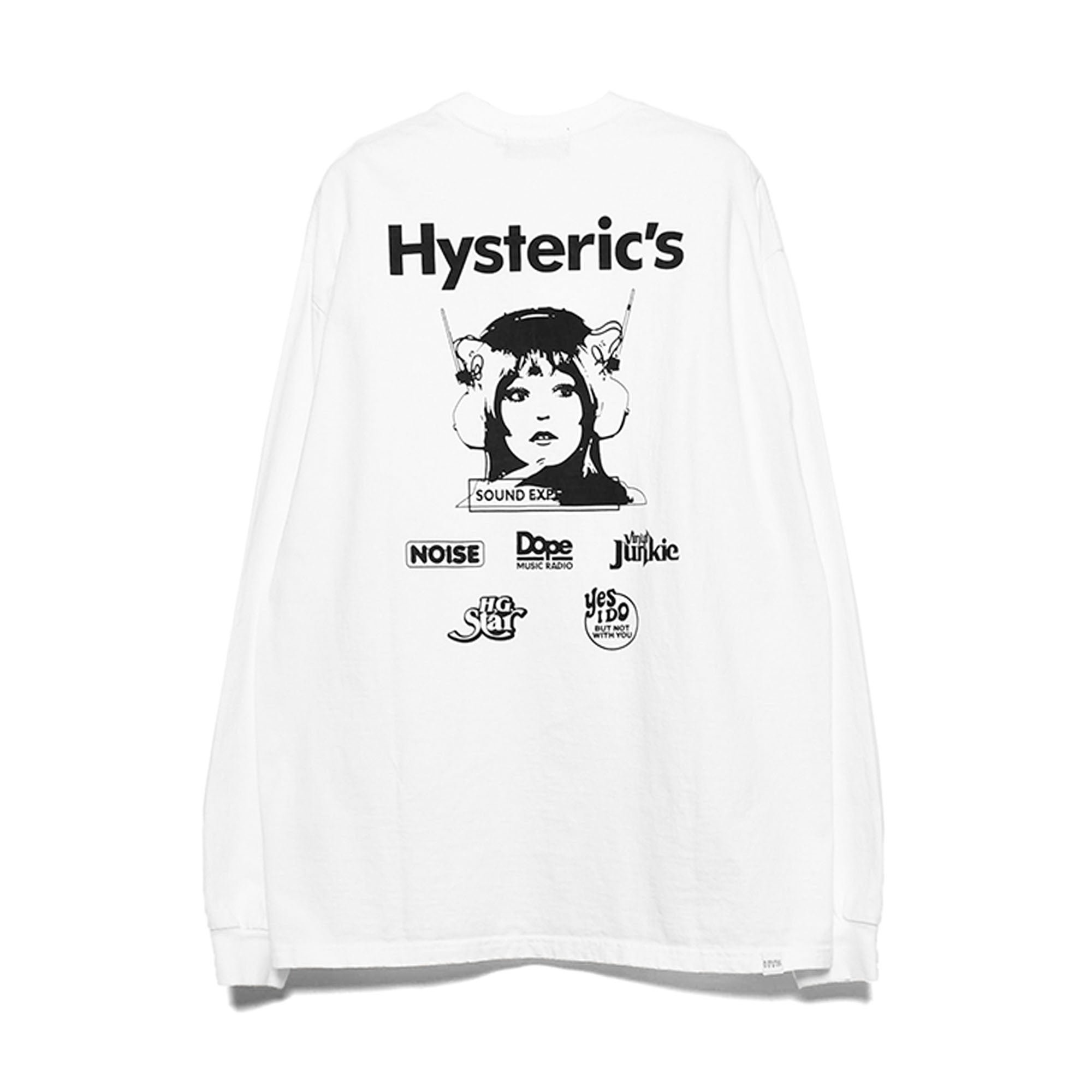 HYSTERIC GLAMOUR]SOUND EXPERIENCEC Tシャツ/WHITE(02231CL04) – R&Co.