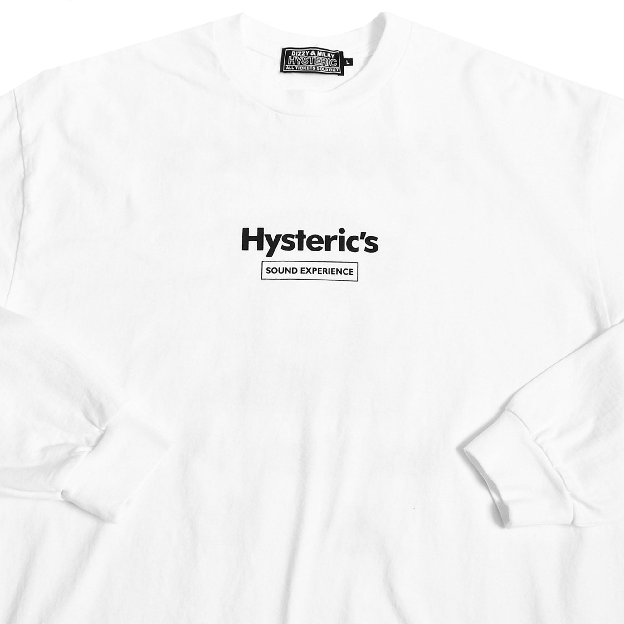 HYSTERIC GLAMOUR]SOUND EXPERIENCEC Tシャツ/WHITE(02231CL04) – R&Co.