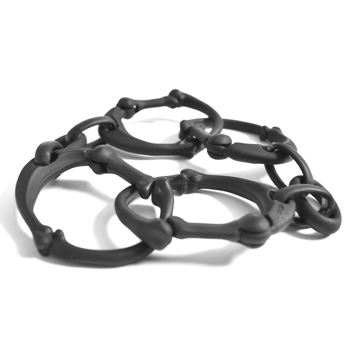 TAKAHIRO MIYASHITA TheSoloIst]bone shaped carabiner bracelet -L